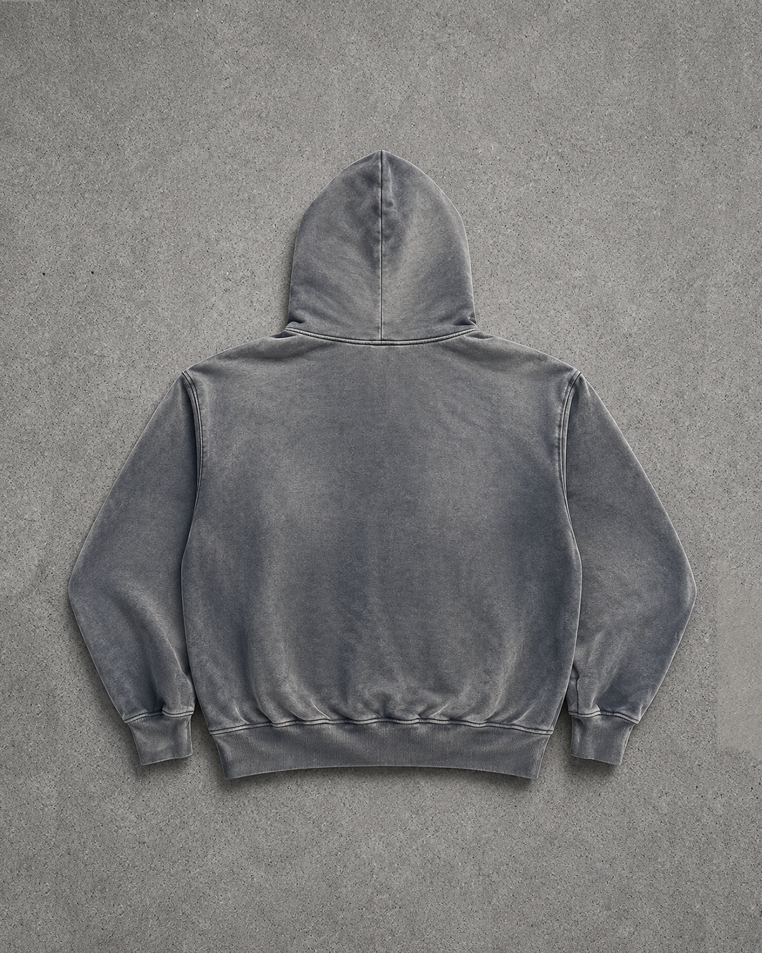Hoodie boxyfit 450gms pigment gris
