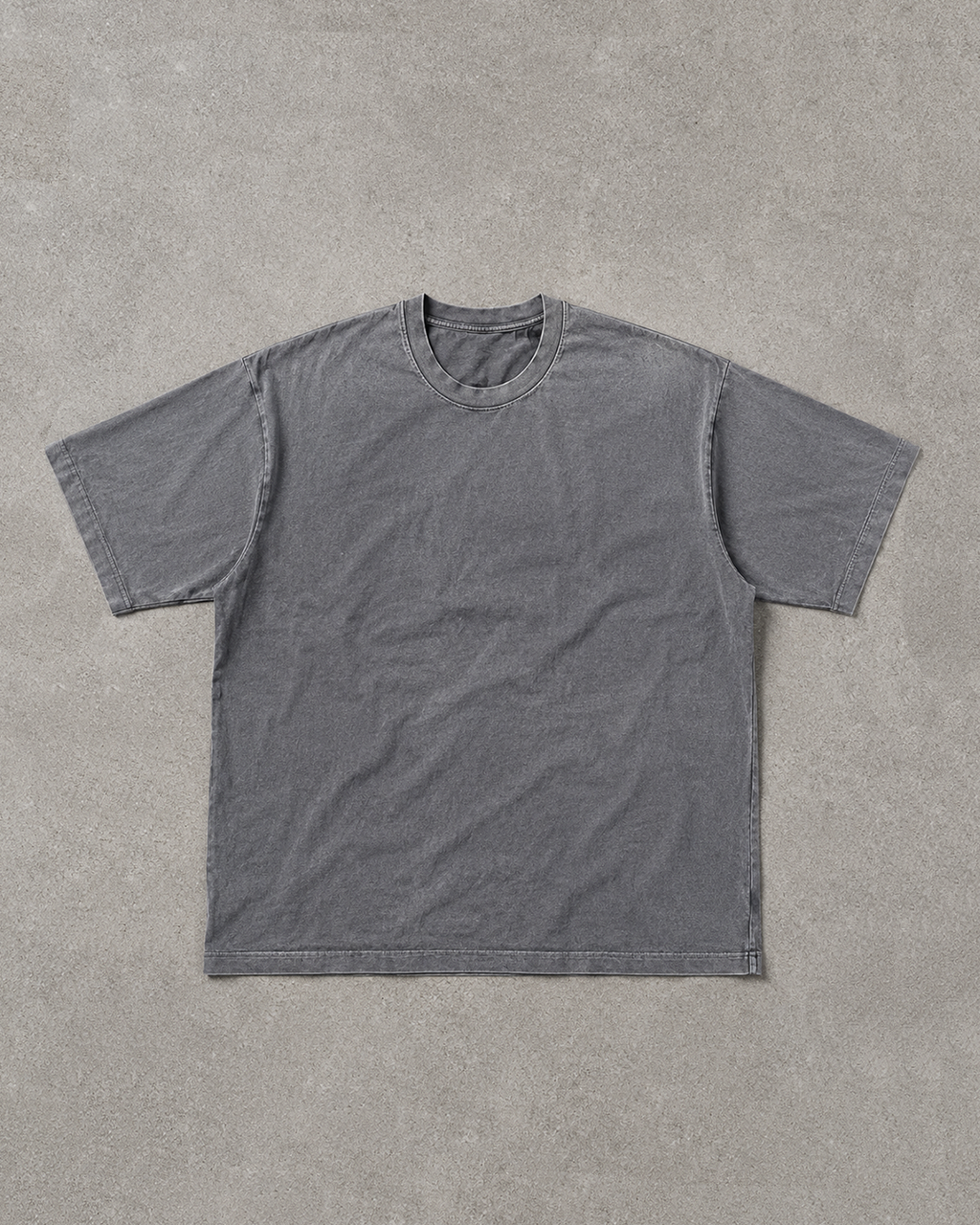 playera pigment gris 270gms semiover