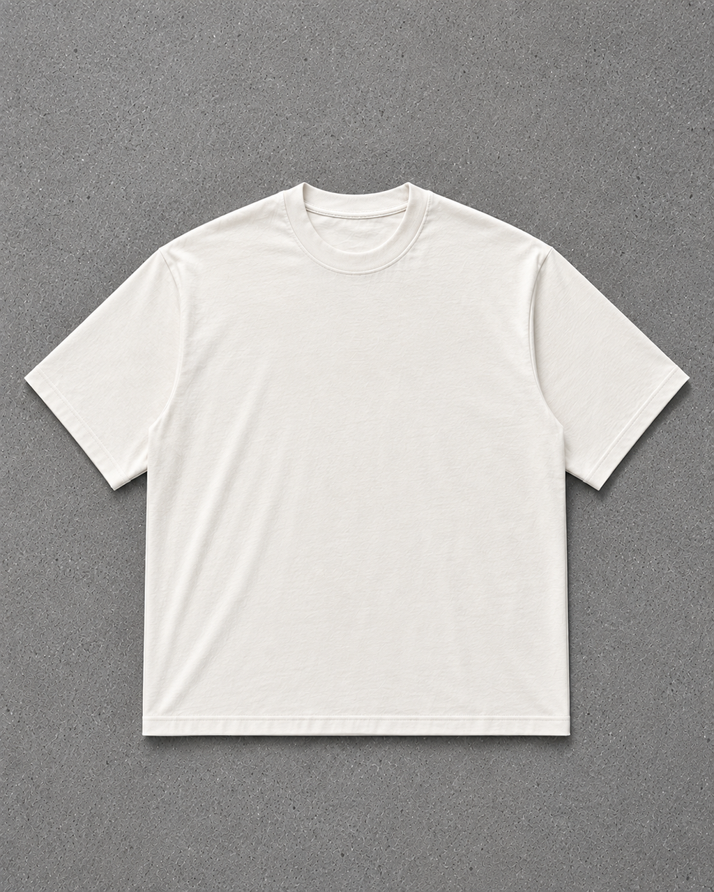 playera semiover offwhite 260gms