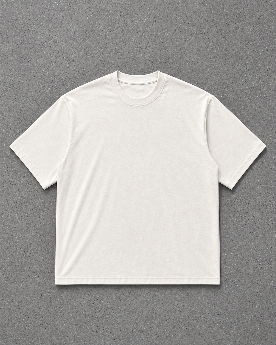 playera semiover offwhite 260gms