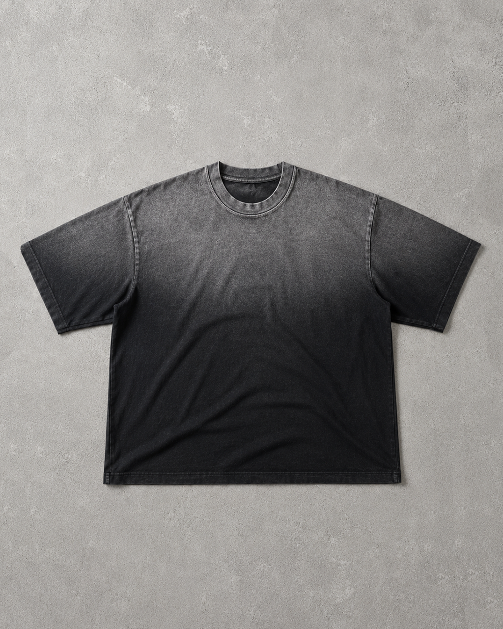 Playera sunfade negra 270gms semiover