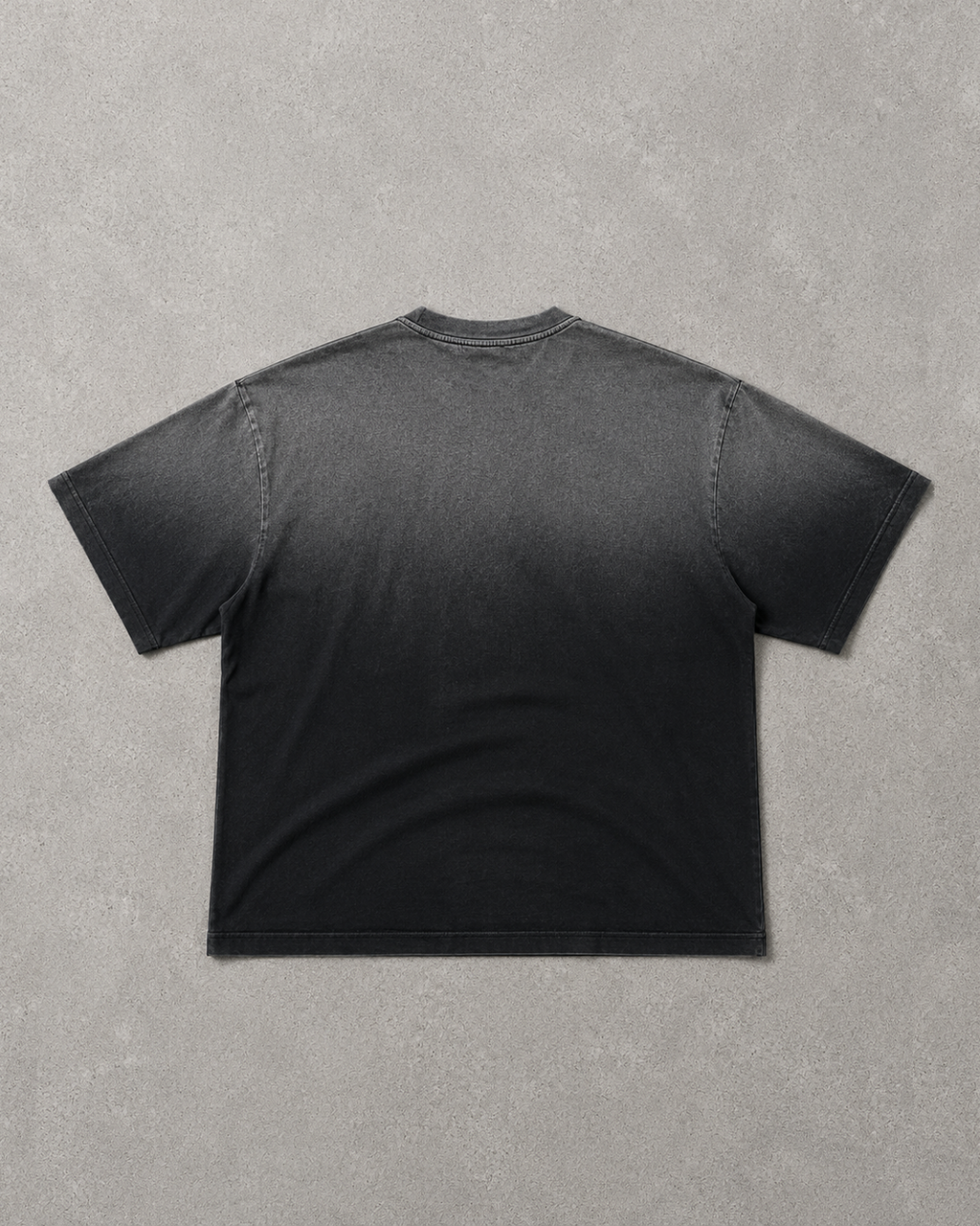 Playera sunfade negra 270gms semiover